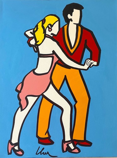 Marco LODOLA - Painting - Ballerini