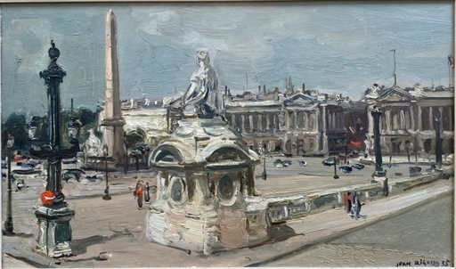 Jean RIGAUD - Gemälde - La Concorde