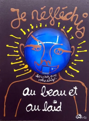 BEN - Escultura - Je réfléchis au beau et au laid