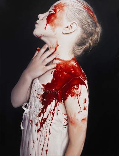 Gottfried HELNWEIN - Painting - The Disasters of War 51