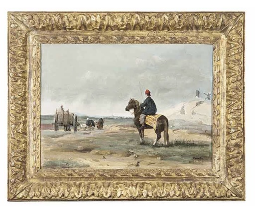 Camille Jean-Baptiste COROT - Pintura - Le Fermier de Pithiviers