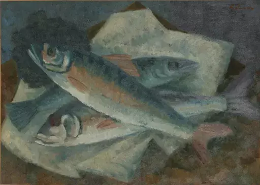 Marcel Charles L. SALINAS - Gemälde - Poissons (315)