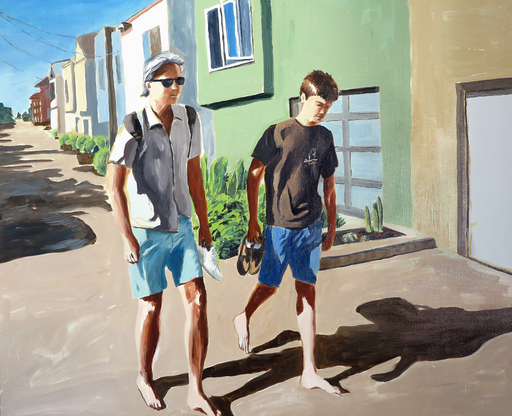 Karine BARTOLI - Painting - Ocean Beach San Francisco 