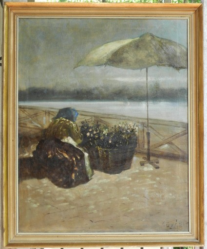 Szilard Constantinus KÖVARI - 绘画 - Florist