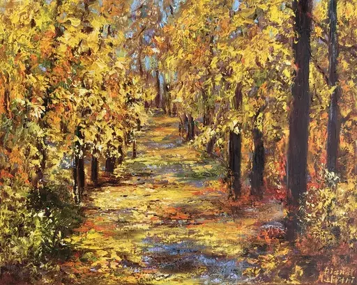 Diana MALIVANI - Painting - Autumn