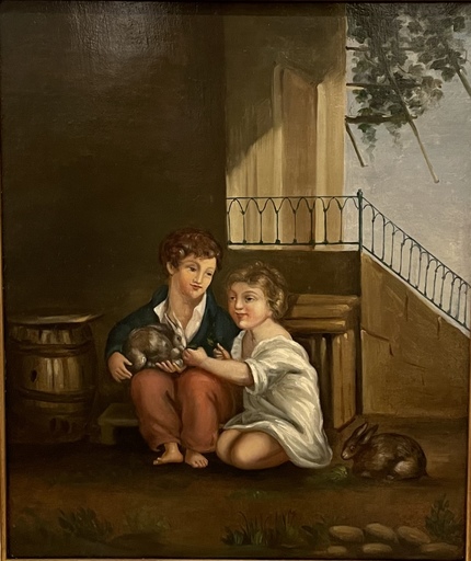 Paul CÉZANNE - Peinture -  Les deux Enfants