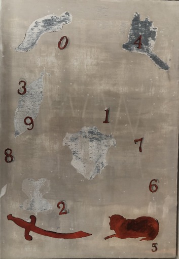Giuseppe GALLO - Pintura - Il sacrificio dei numeri