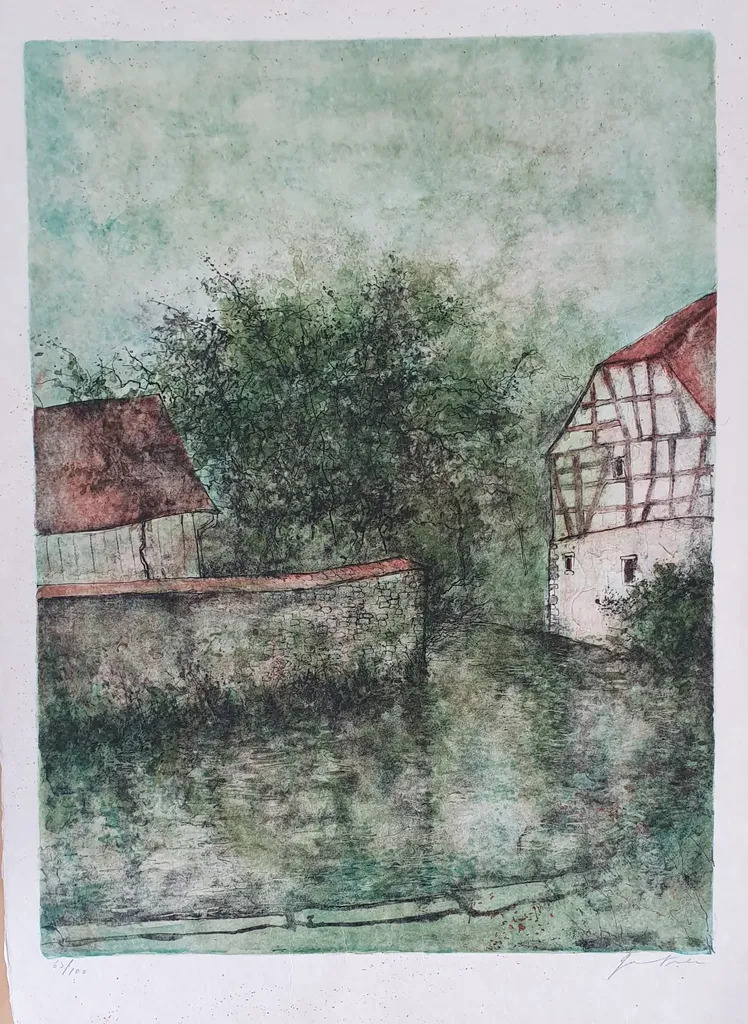 ベルナール・ガントナー　風景 Ⅲ デッサン BERNARD GARTNER ベルナール・ガントナー 風景 Ⅲ デッサン BERNARD GARTNER