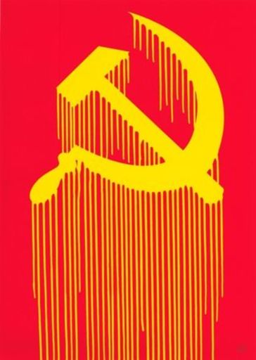 ZEVS - Painting - CCCP - Liquidated Hammer and Sickle