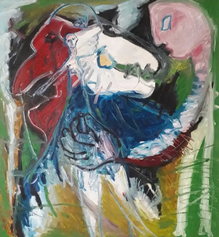 PEINTRE ET MODELE by Bernard MOREL buy art online artprice