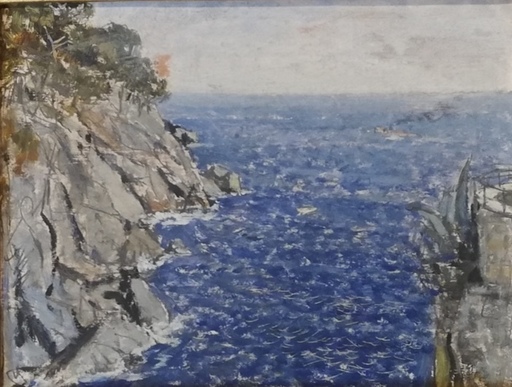 Domenico DE BERNARDI - Pintura - Portofino