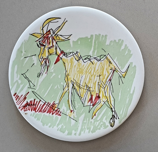 Marcel JANCO - Ceramic - Goat