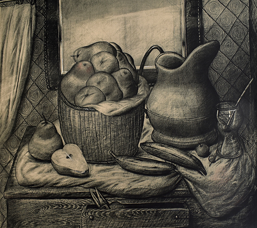 Fernando BOTERO - Stampa-Multiplo - Still Life with Fruit