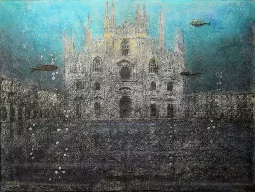 Andrea VANDONI - Drawing-Watercolor - Civiltà Scomparse