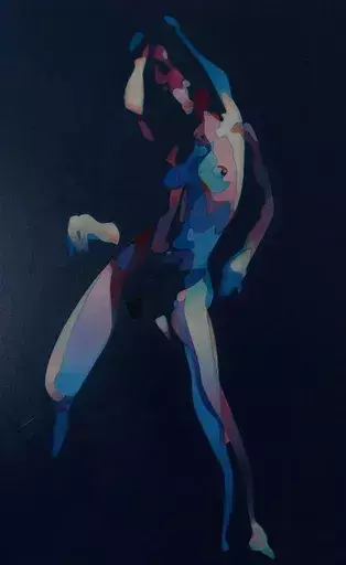 Milburn FOSTER - Peinture - Let's Dance I
