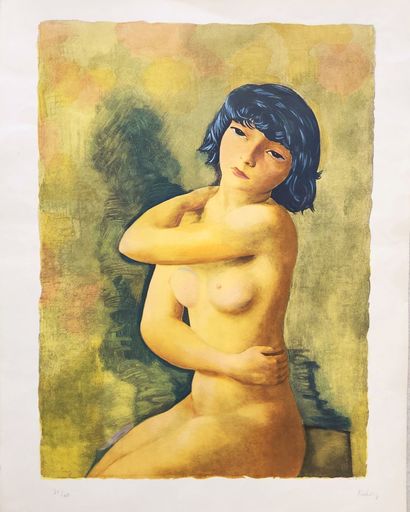 莫依斯·基斯林 - 版画 - Nude