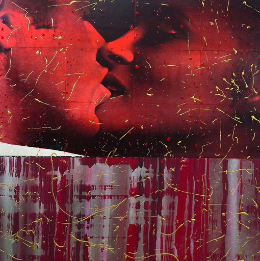 Valérie BREULEUX - Painting - Red Kiss