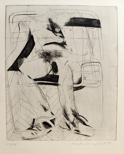 Martha JUNGWIRTH - Print-Multiple - Der Sitzende