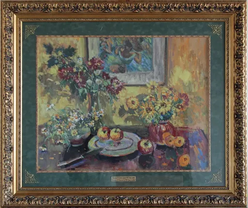 Nina MOZALEVSKAIA - Peinture - Flowers and fruits