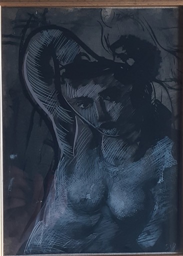 Mario SIRONI - Painting - Figura 