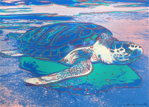 Andy WARHOL - Stampa-Multiplo - Sea Turtle