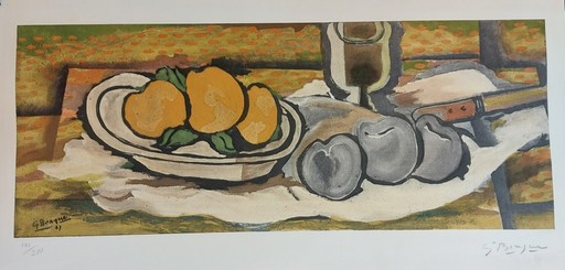 Georges BRAQUE - Print-Multiple - Nature morte aux fruits 