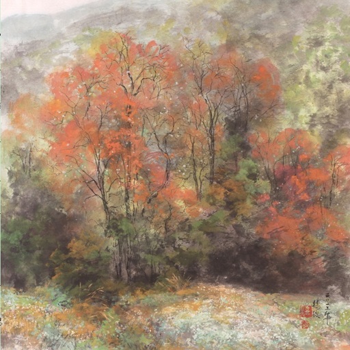YANG Bo - Gemälde - Landscape