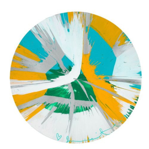 Damien HIRST - Painting - Spin Painting