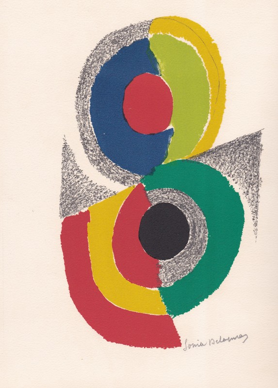 Sonia DELAUNAY - Stampa-Multiplo - Rythmes et couleurs