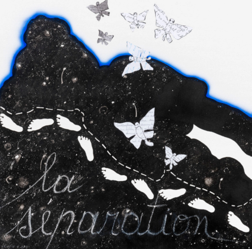 Christian SILVAIN - 绘画 - La separation