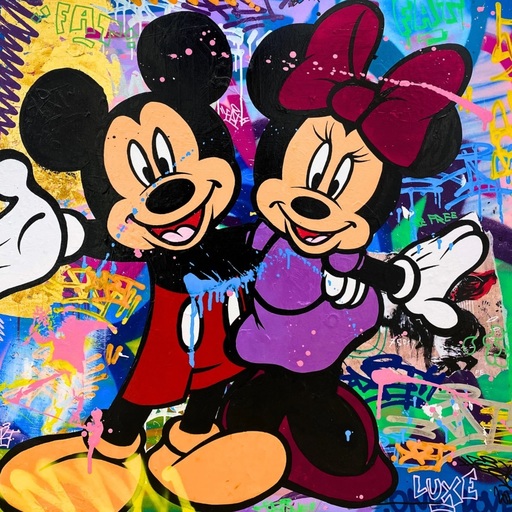 FAT - Pittura - Mickey et Minnie