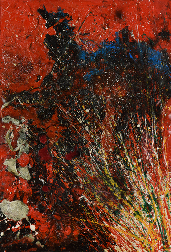 Toshimitsu IMAI - Gemälde - Red Composition