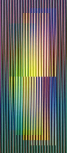 Carlos CRUZ-DIEZ - Druckgrafik-Multiple - Couleur Additive Denise A - Original à 8 exemplaires