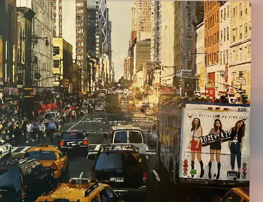 Ronald DUPONT - Painting - new york forever 21