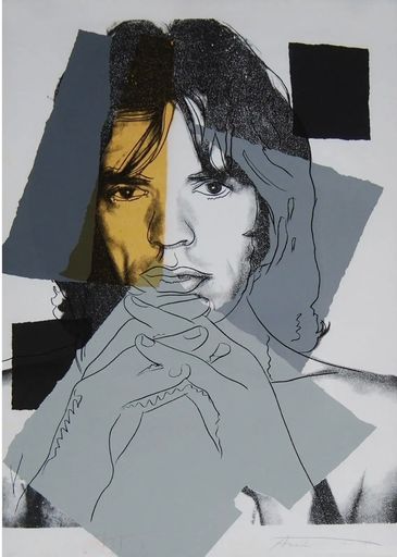 Andy WARHOL - Print-Multiple - Mick Jagger #147