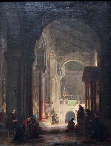 Conrad HOFF - Painting - Basilica di San Zeno Verona
