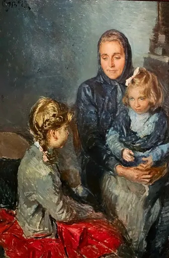 Paulo GHIGLIA - Pittura - La madre