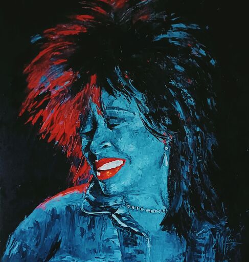 Noëlle HUIN - Peinture - Tina Turner
