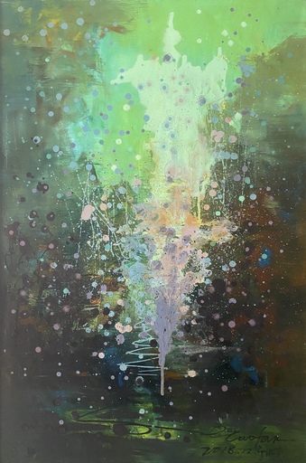 CAO Zongtian - Painting - Ballet in the Rain