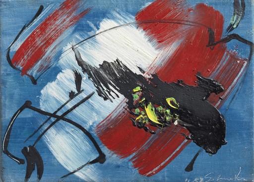 Gérard SCHNEIDER - Pintura - Opus 88c  (1958)