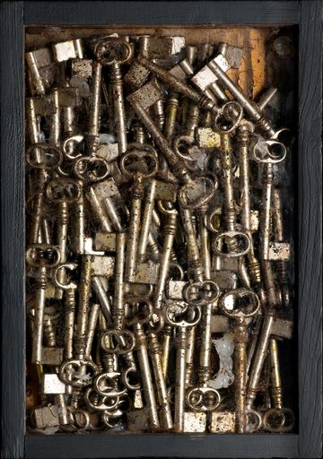 Fernandez ARMAN - Sculpture-Volume - Accumulazione di chiavi