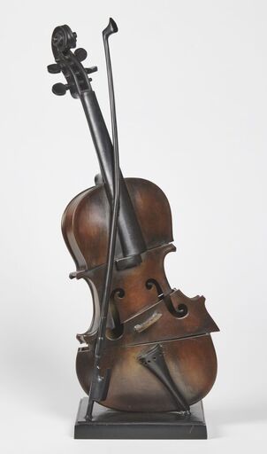 阿尔曼 - 雕塑 - Coupe de violon