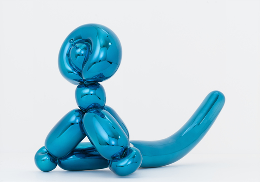Jeff KOONS - Skulptur Volumen - Balloon Monkey (Blue)