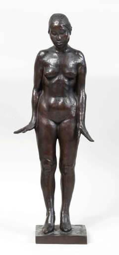 Angiolo VANNETTI - Sculpture-Volume - Nudo di donna orientale