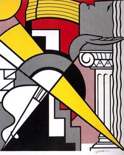 Roy LICHTENSTEIN - Estampe-Multiple - Stedelijk Museum Poster 