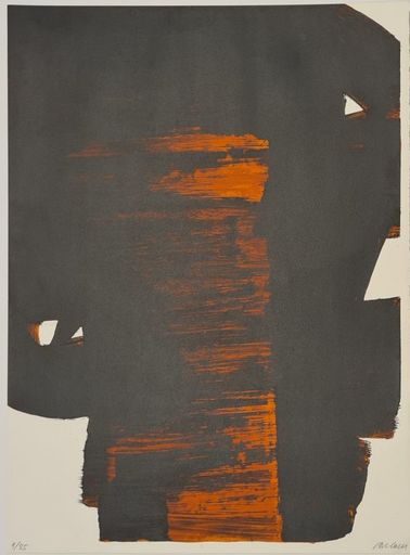 Pierre SOULAGES - Print-Multiple - Lithographie n°26 