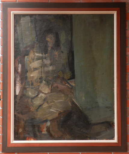 Aurél BERNATH - Painting - Woman 