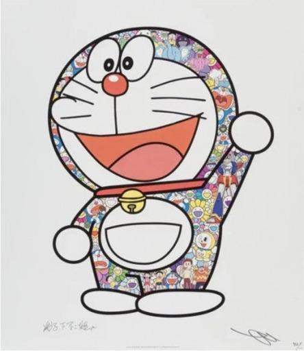 Takashi MURAKAMI - Druckgrafik-Multiple - Doraemon