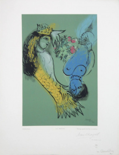 Marc CHAGALL - Print-Multiple - La Sirene