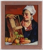 Josef LACINA - Pintura - "Artist's Wife", 1959, Oil Painting